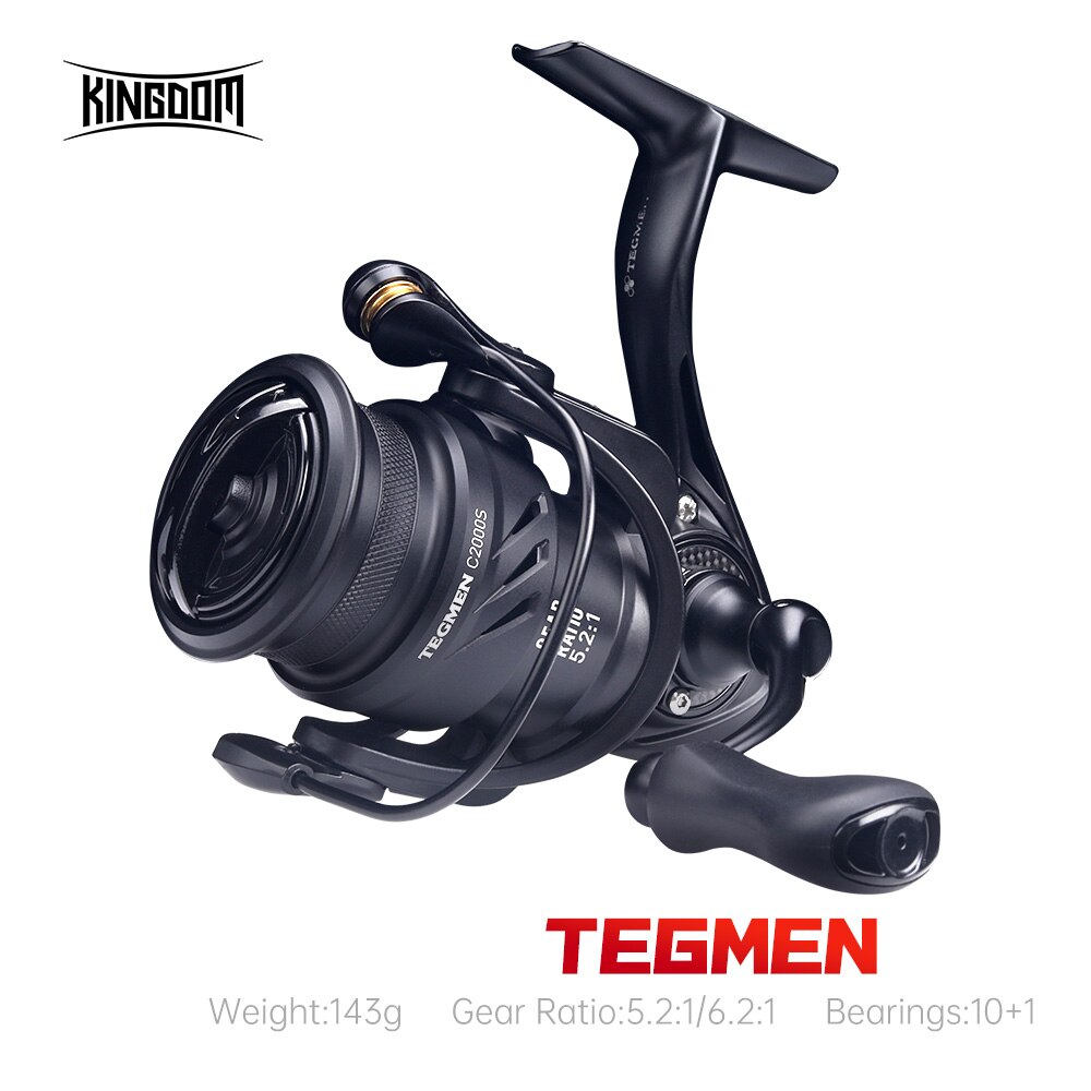 Abu Garcia Reel Revo - Kingdom Tegmen gulungan pancing putar 5.2:1