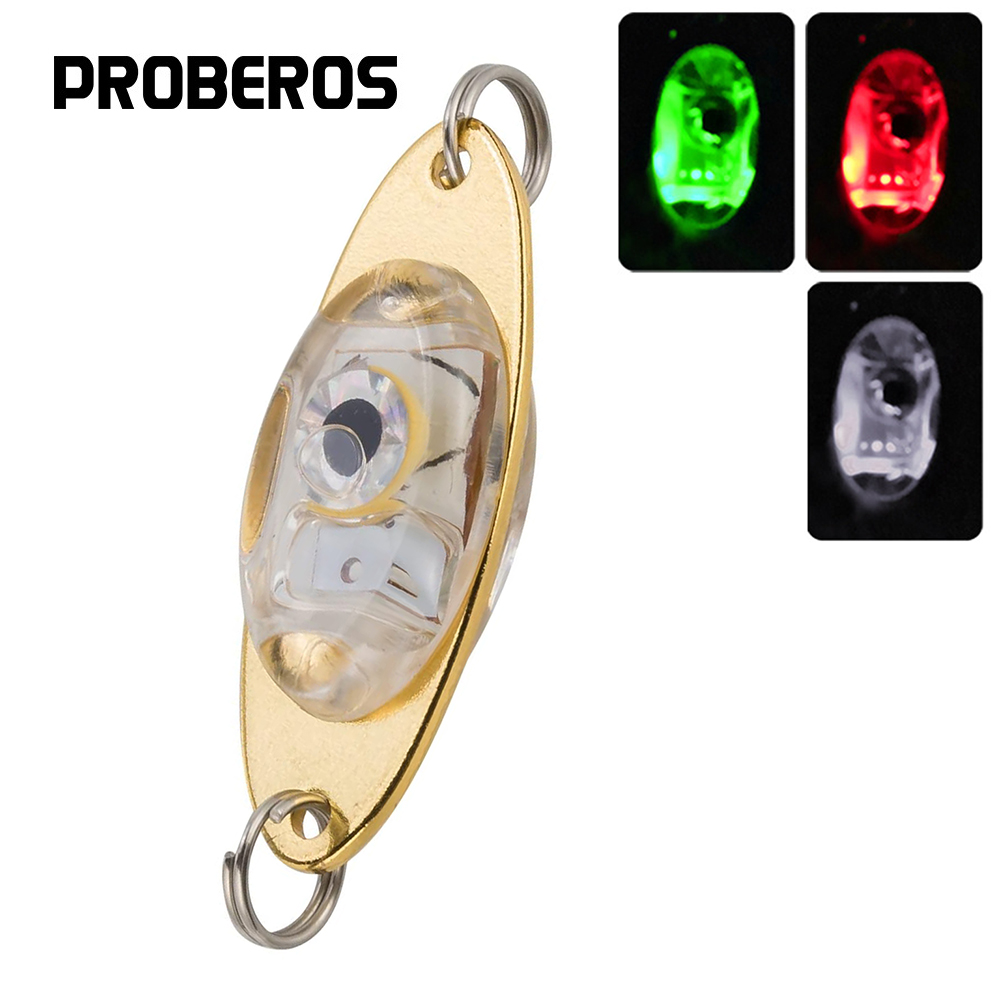 Fishing Lure Buzzbait - PRO BEROS LED lampu pancing jatuh
