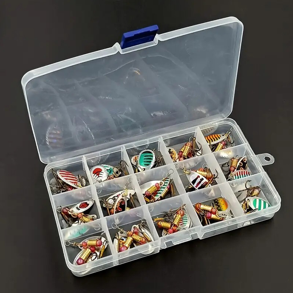 Fishing Lure Spinner - 30pcs Umpan Pancing Spoon Spinner Logam