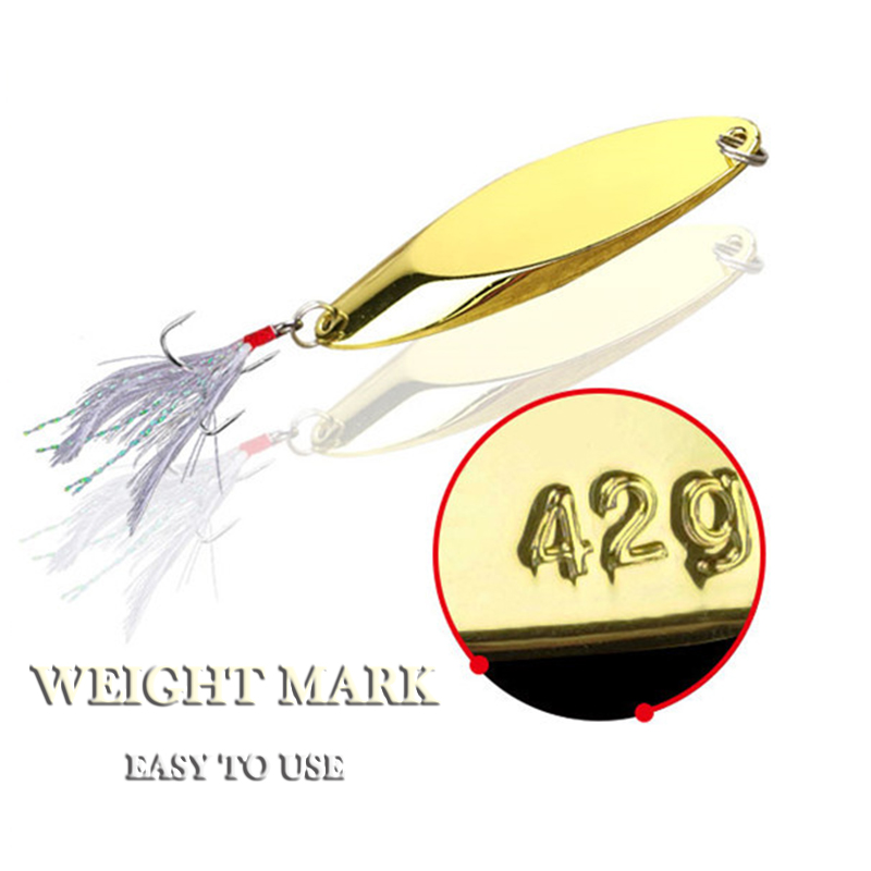 1 buah 2.5 g-35g sendok logam  - Fishing Lure Spinnerbait ulasan dan harga