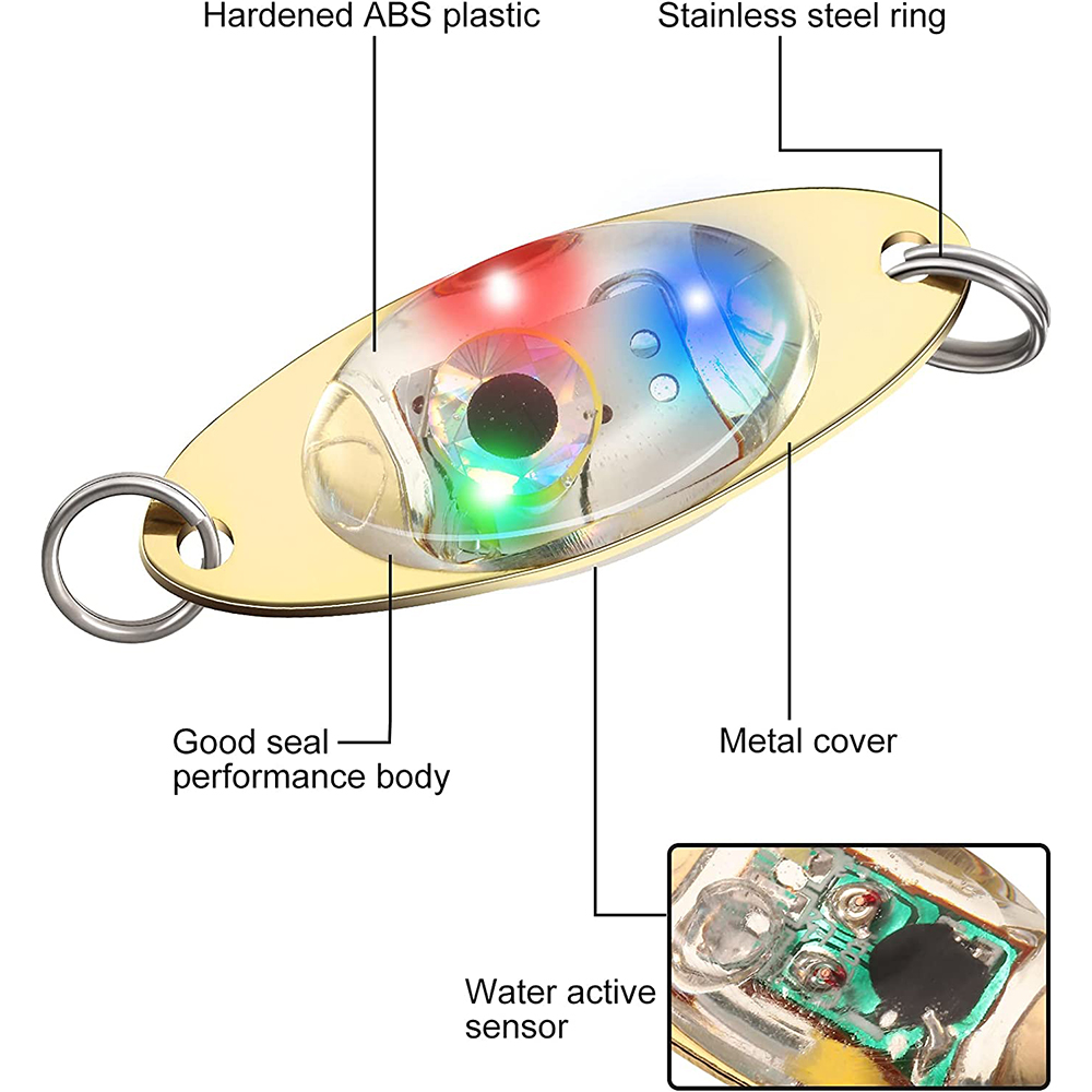 PRO BEROS LED lampu pancing ja - Fishing Lure Buzzbait ulasan dan harga