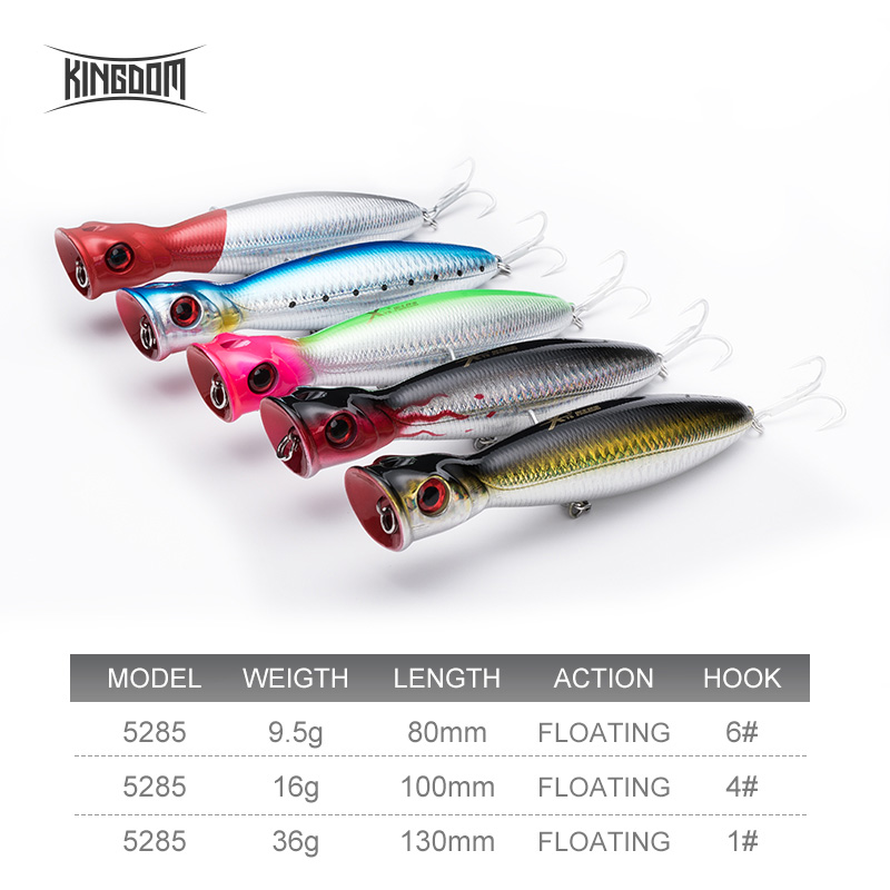 Kingdom Umpan Pancing Popper M - Fishing Lure Popper ulasan dan harga