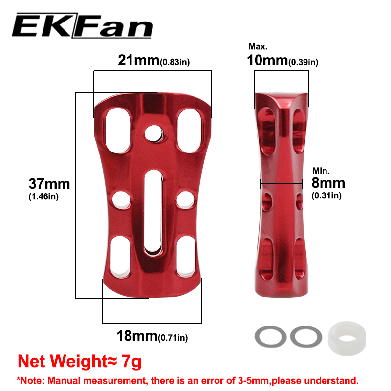 EKFan 1pc Kenop Reel Pancing B - Fishing Lure Spinner ulasan dan harga