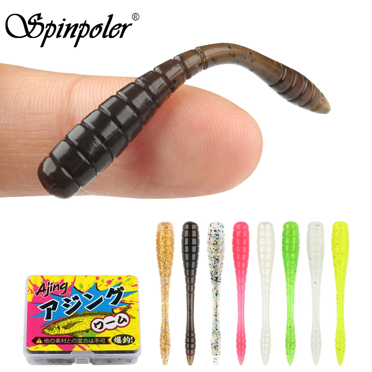 Umpan Lunak Spinpoler TPR Ajin - Fishing Lure Swimbait ulasan dan harga